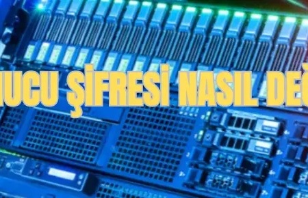 Sanal Sunucu Sifresi Nasil Degistirilir