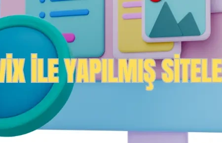 wix ile yapılmış siteler