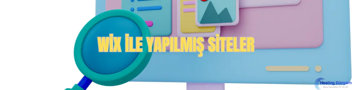 wix ile yapılmış siteler